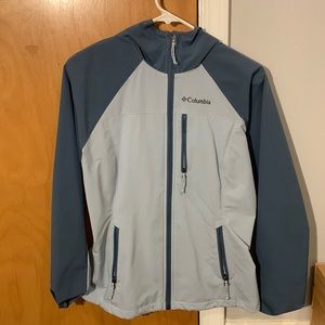 Blue Columbia Windbreaker
